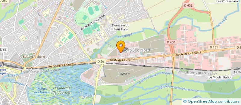 localisation de l'entreprise AFP INV  BOURGES