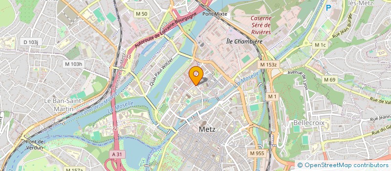 localisation de l'entreprise AFP PRO LYON  METZ