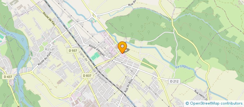 localisation de l'entreprise AFP SERVICES  BORDES