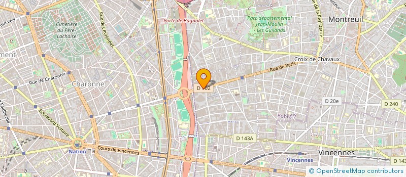 localisation de l'entreprise AFP SYSTEMES à MONTREUIL