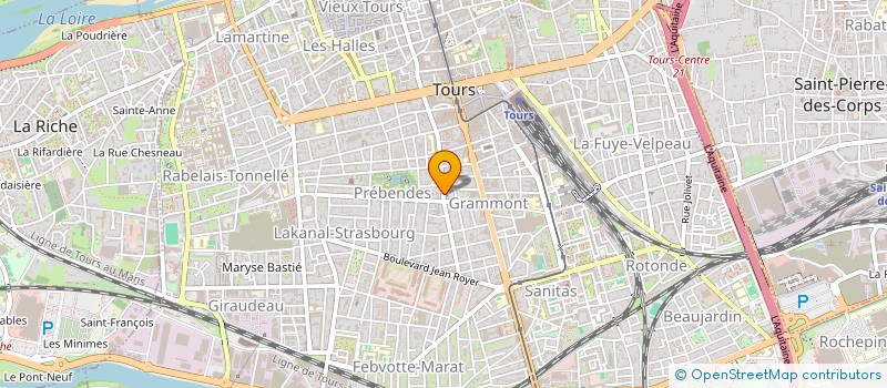 localisation de l'entreprise AFP TEMELEIA ENTRAIDE TOURANGELLE à TOURS