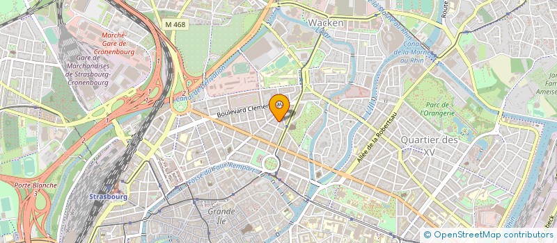 localisation de l'entreprise AFPATRIMOINE à STRASBOURG
