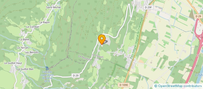 localisation de l'entreprise AFPC  LE TOUVET