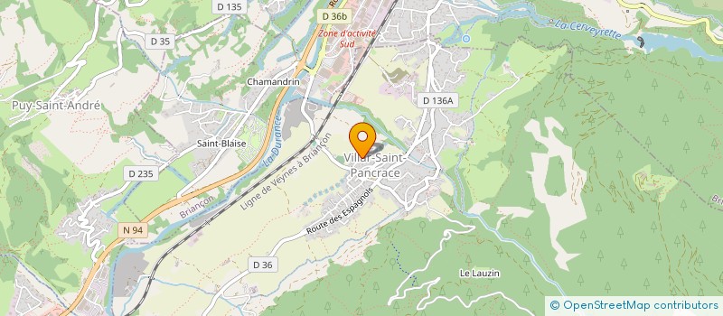 localisation de l'entreprise AFPC  VILLAR-SAINT-PANCRACE