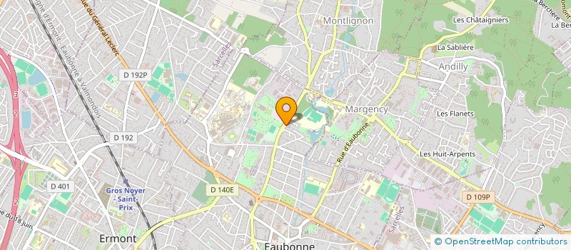localisation de l'entreprise AFPG à EAUBONNE