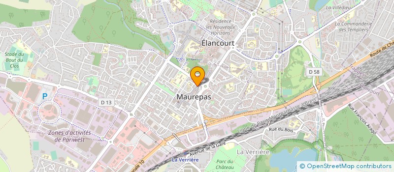 localisation de l'entreprise AFPI 78 à MAUREPAS