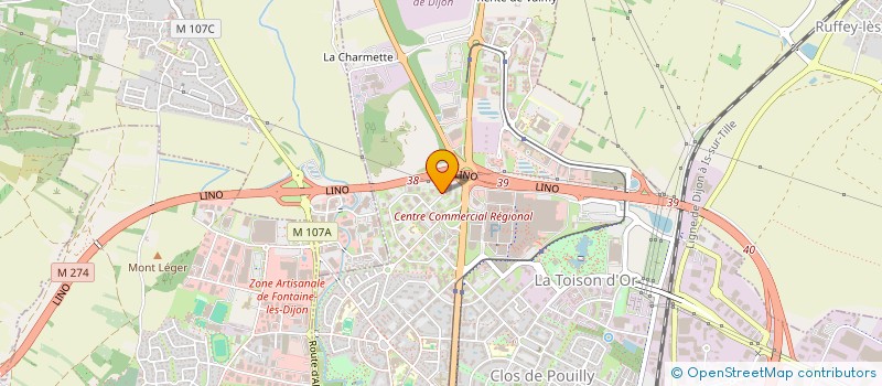 localisation de l'entreprise AFPI INSERTION BOURGOGNE 2171 à DIJON