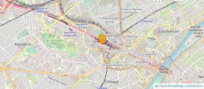 localisation de l'entreprise AFPIC FORMATION SAS à PUTEAUX