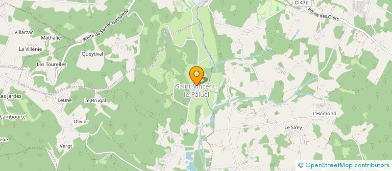 localisation de l'entreprise AFPL DES COTEAUX DU SARLADAIS  PROISSANS