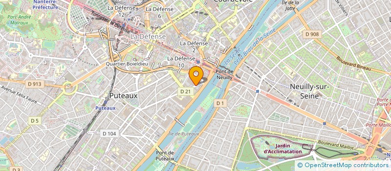 localisation de l'entreprise AFPS à PUTEAUX