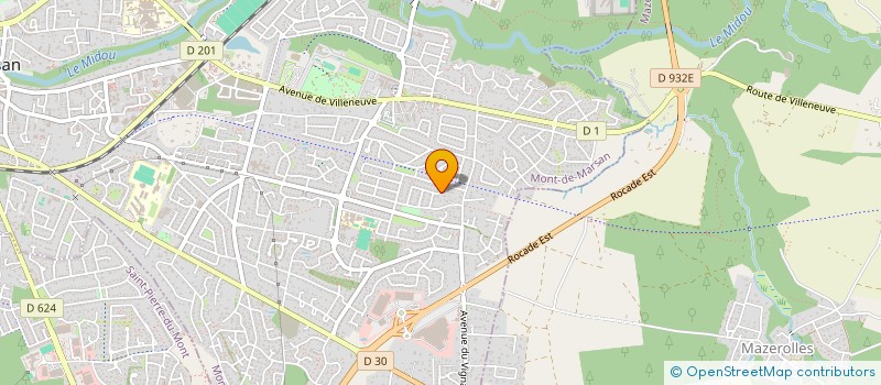 localisation de l'entreprise AFPS MONT DE MARSAN  MONT-DE-MARSAN