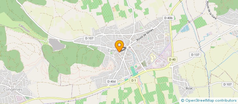 localisation de l'entreprise AFR DE CALVISSON à CALVISSON