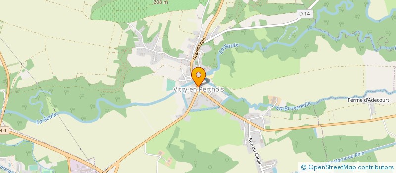 localisation de l'entreprise AFR DE COURDEMANGE  COURDEMANGES