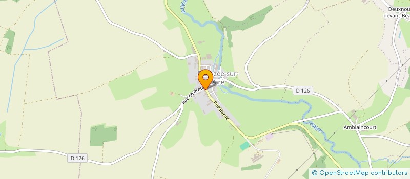 localisation de l'entreprise AFR DEUXNOUDS DEVANT BEAUZEE LGV à BEAUSITE