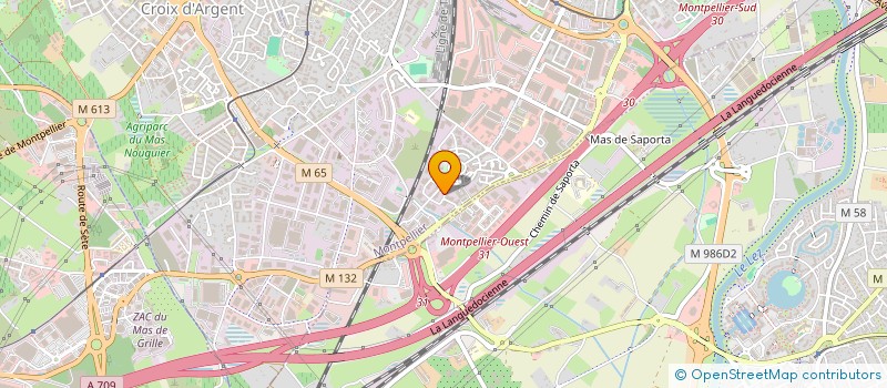 localisation de l'entreprise AFR HABITAT EN LANGUEDOC  MONTPELLIER