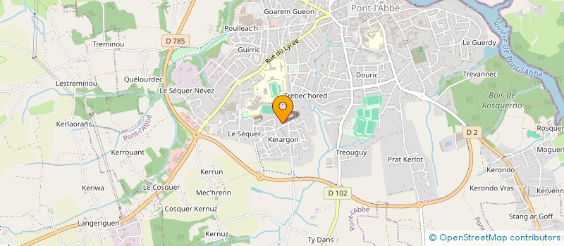 localisation de l'entreprise AFR IS  PONT-L'ABBE