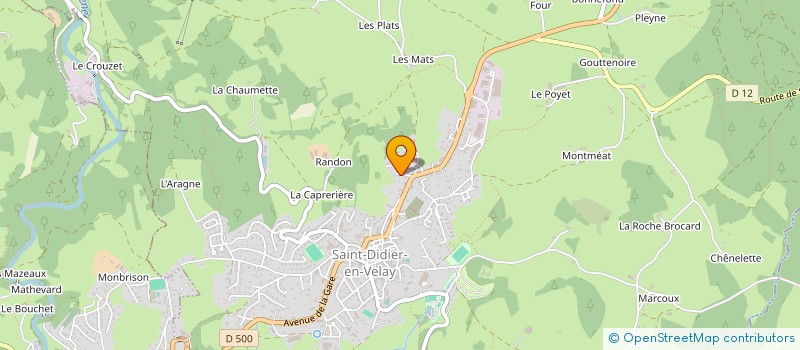 localisation de l'entreprise AFR TAXI  SAINT-DIDIER-EN-VELAY