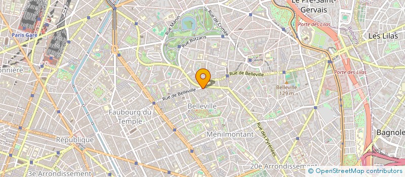 localisation de l'entreprise AFRAH  PARIS