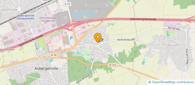 localisation de l'entreprise AFRAH LOISIRS à BOUAFLE