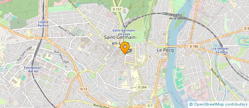 localisation de l'entreprise AFRAIE 78 à SAINT-GERMAIN-EN-LAYE