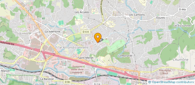 localisation de l'entreprise AFRAM  MARSEILLE 11EME