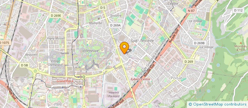 localisation de l'entreprise AFRANCA SERVICES à EYBENS