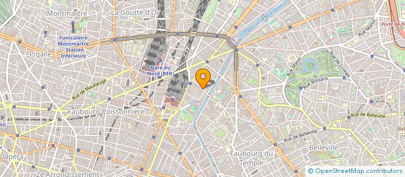 localisation de l'entreprise AFRANETT AGENCE FRANCAISE DE NETTOYAGE à CLICHY