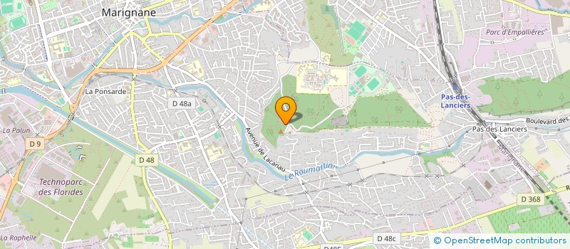 localisation de l'entreprise AFRASS  MARIGNANE