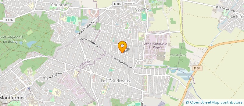 localisation de l'entreprise AFREECAN RECORDS à COURTRY
