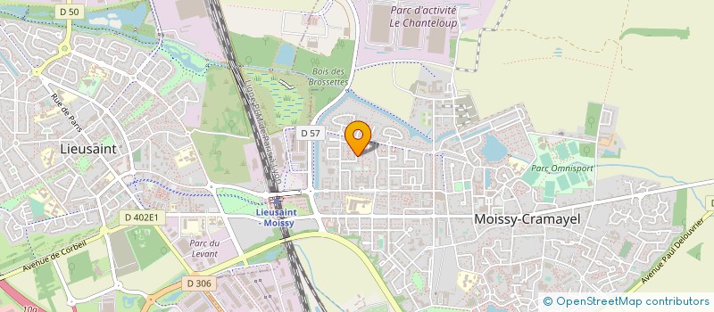 localisation de l'entreprise AFRI CONSULTING à MOISSY-CRAMAYEL