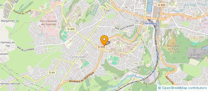 localisation de l'entreprise AFRI'LUX DIASPORA  CHERBOURG-EN-COTENTIN