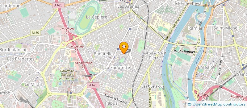 localisation de l'entreprise AFRI-NORD-MARCHE à TOULOUSE