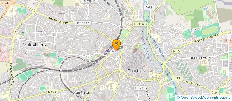 localisation de l'entreprise AFRI-NOUN à CHARTRES