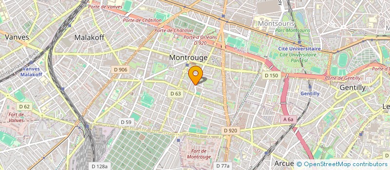 localisation de l'entreprise AFRIAT JELSANO  MONTROUGE