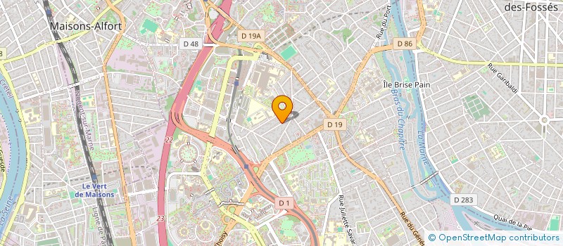 localisation de l'entreprise AFRIAT LES YITZHAKIM à CRETEIL