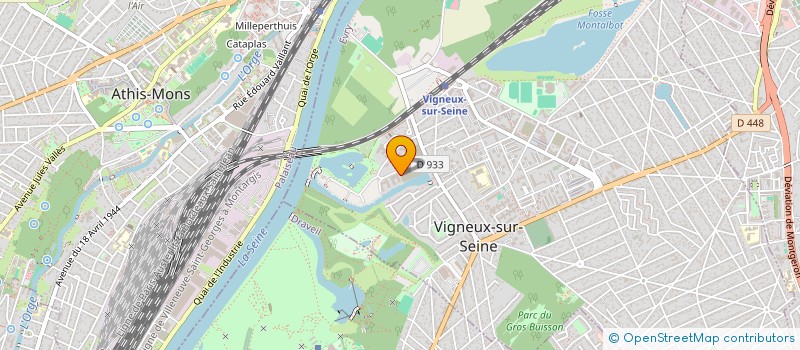 localisation de l'entreprise AFRIC AIDE à VIGNEUX-SUR-SEINE