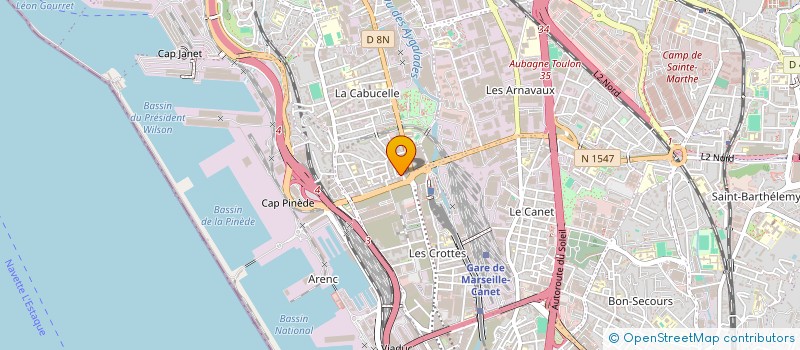 localisation de l'entreprise AFRIC IMPORT à MARSEILLE