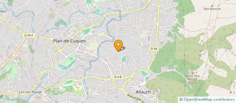 localisation de l'entreprise AFRICA  ALLAUCH