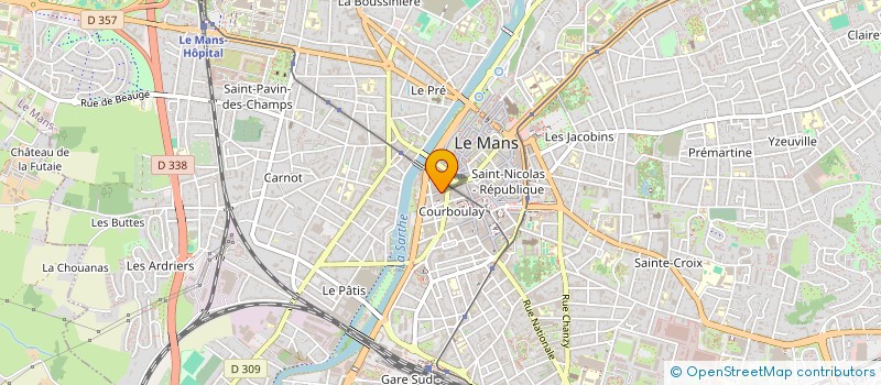 localisation de l'entreprise AFRICA 72  LE MANS