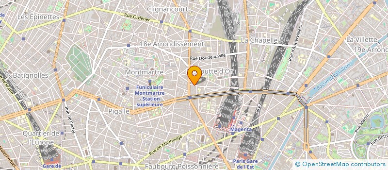 localisation de l'entreprise AFRICA BA COUTURE  PARIS