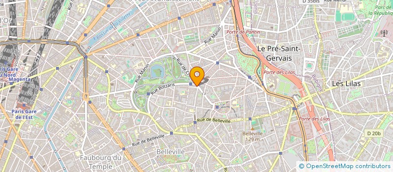 localisation de l'entreprise AFRICA BIJOUX à PARIS