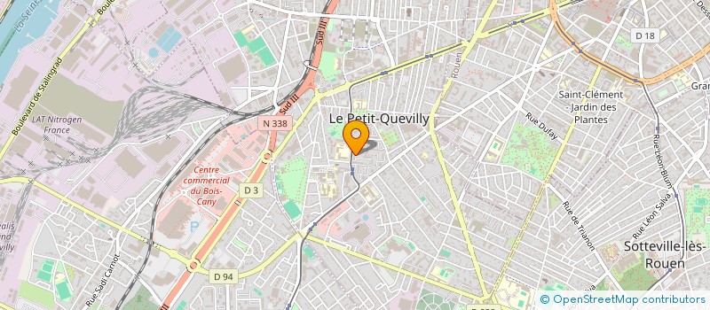 localisation de l'entreprise AFRICA DANSE M'BONDA  LE PETIT-QUEVILLY