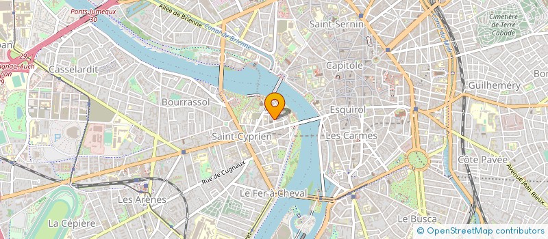 localisation de l'entreprise AFRICA- EXPO à TOULOUSE