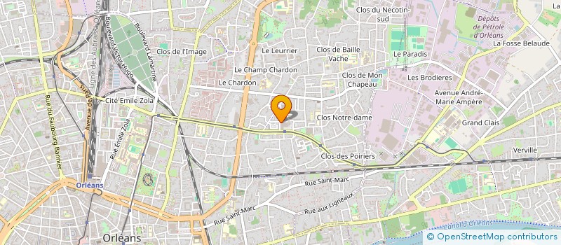 localisation de l'entreprise AFRICA HOME à ORLEANS