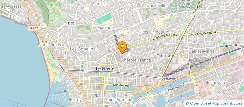 localisation de l'entreprise AFRICA MIANGIS à LE HAVRE