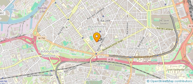 localisation de l'entreprise AFRICA'NOV à LILLE
