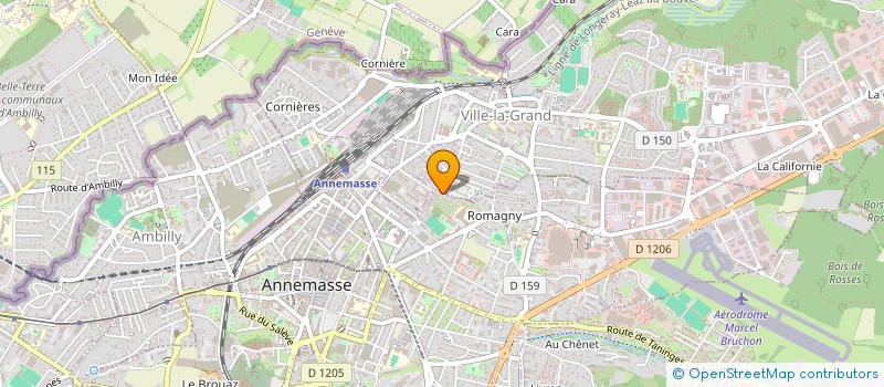 localisation de l'entreprise AFRICA RISE FRANCE à VILLE-LA-GRAND
