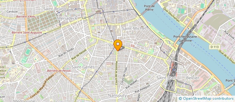 localisation de l'entreprise AFRICA TRESSES à BORDEAUX