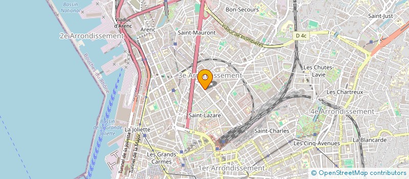 localisation de l'entreprise AFRICAIN BEAUTE  MARSEILLE