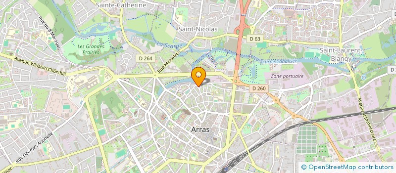 localisation de l'entreprise AFRICAINS TOUS ENSEMBLE à ARRAS